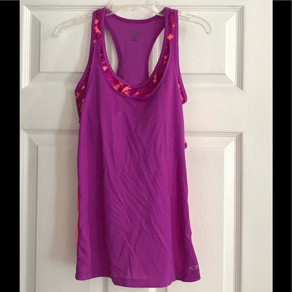 Champion women’s 2-in-1 sports bra/racer-back top - Picture 2 of 14